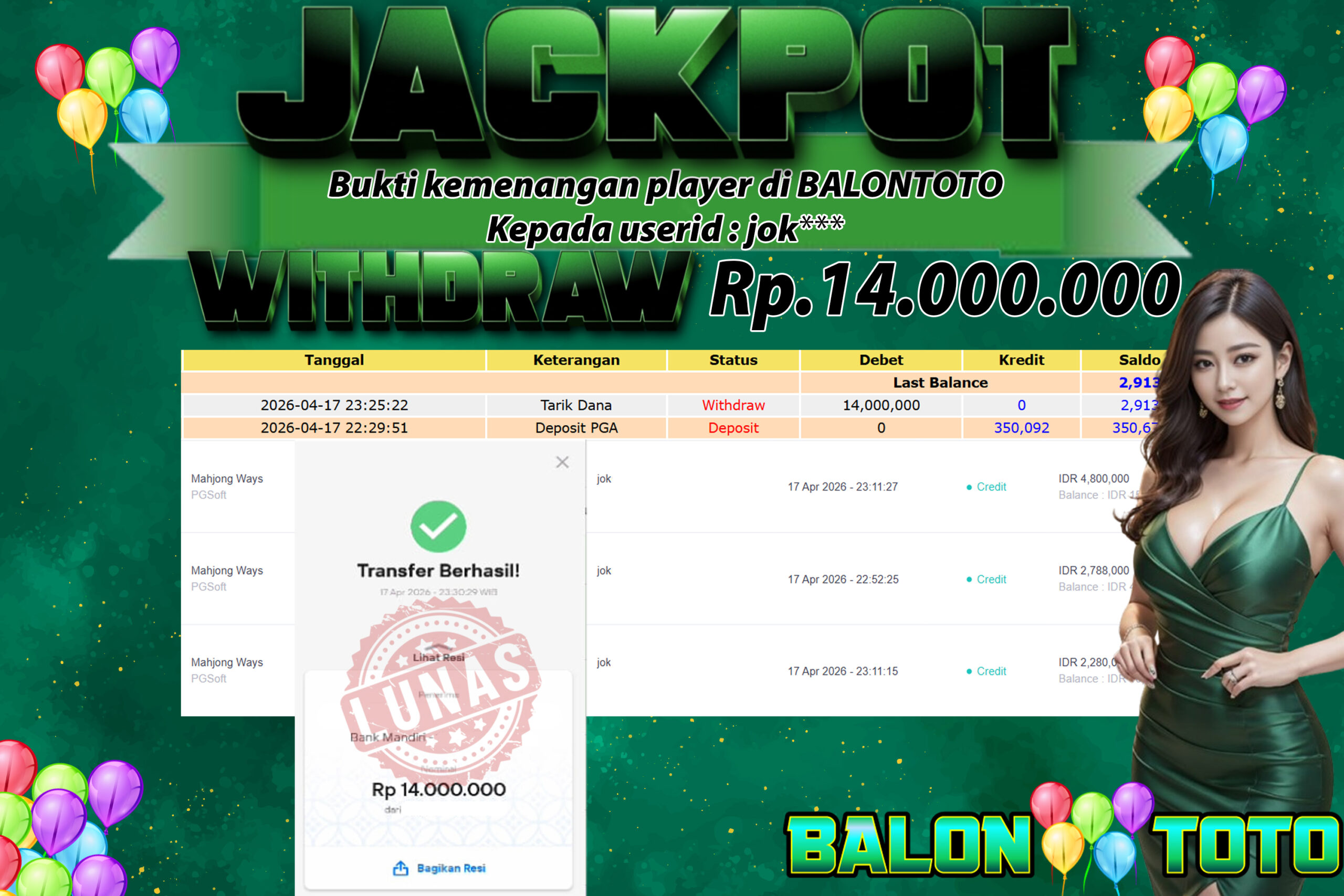 Prediksi BALONTOTO